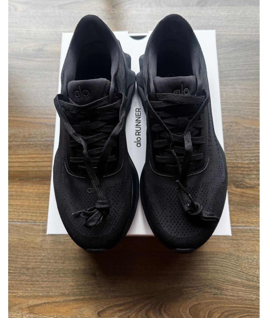 ALO YOGA Черные текстильные кроссовки, фото 2