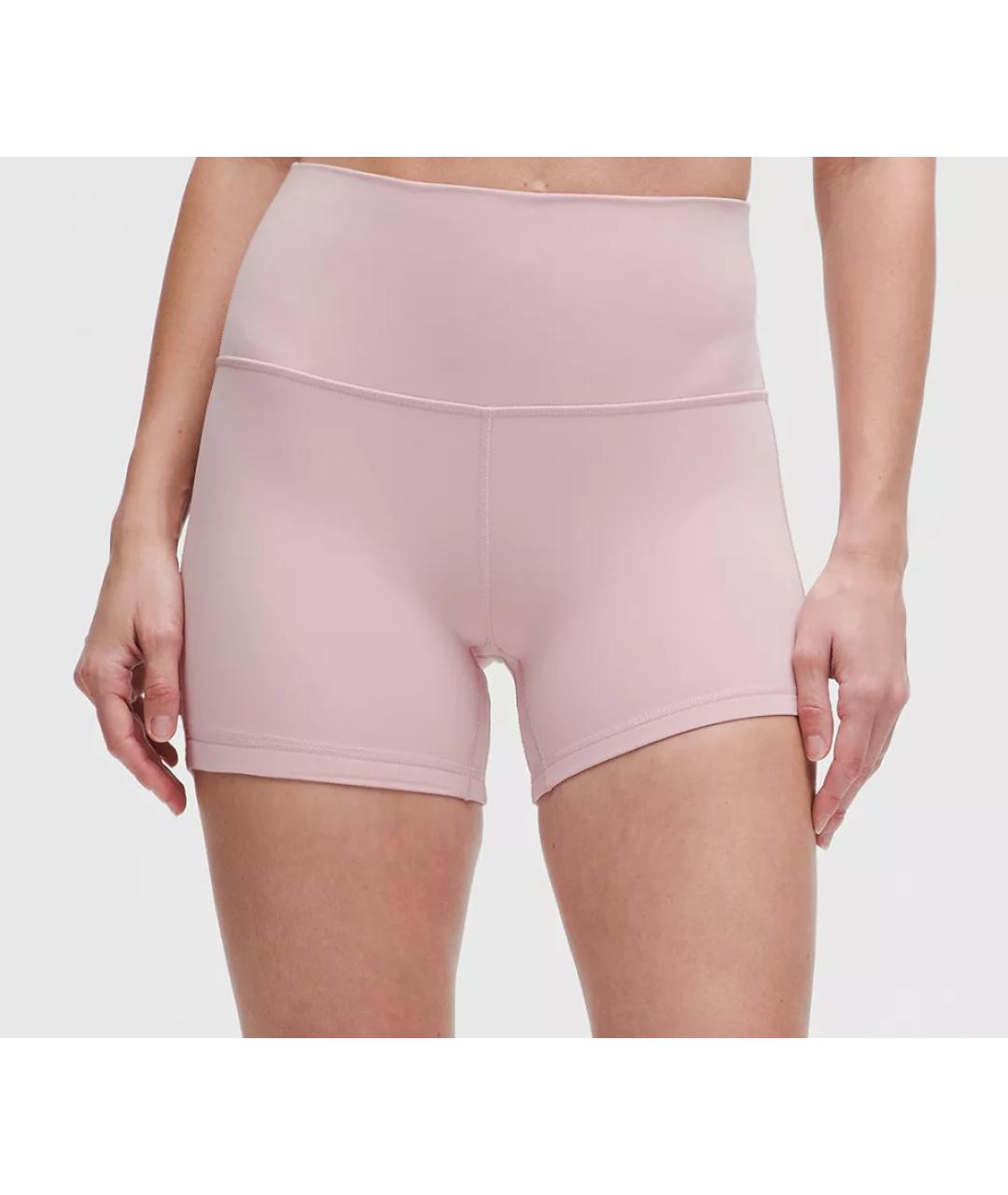 Lululemon Розовые синтетические шорты, фото 3