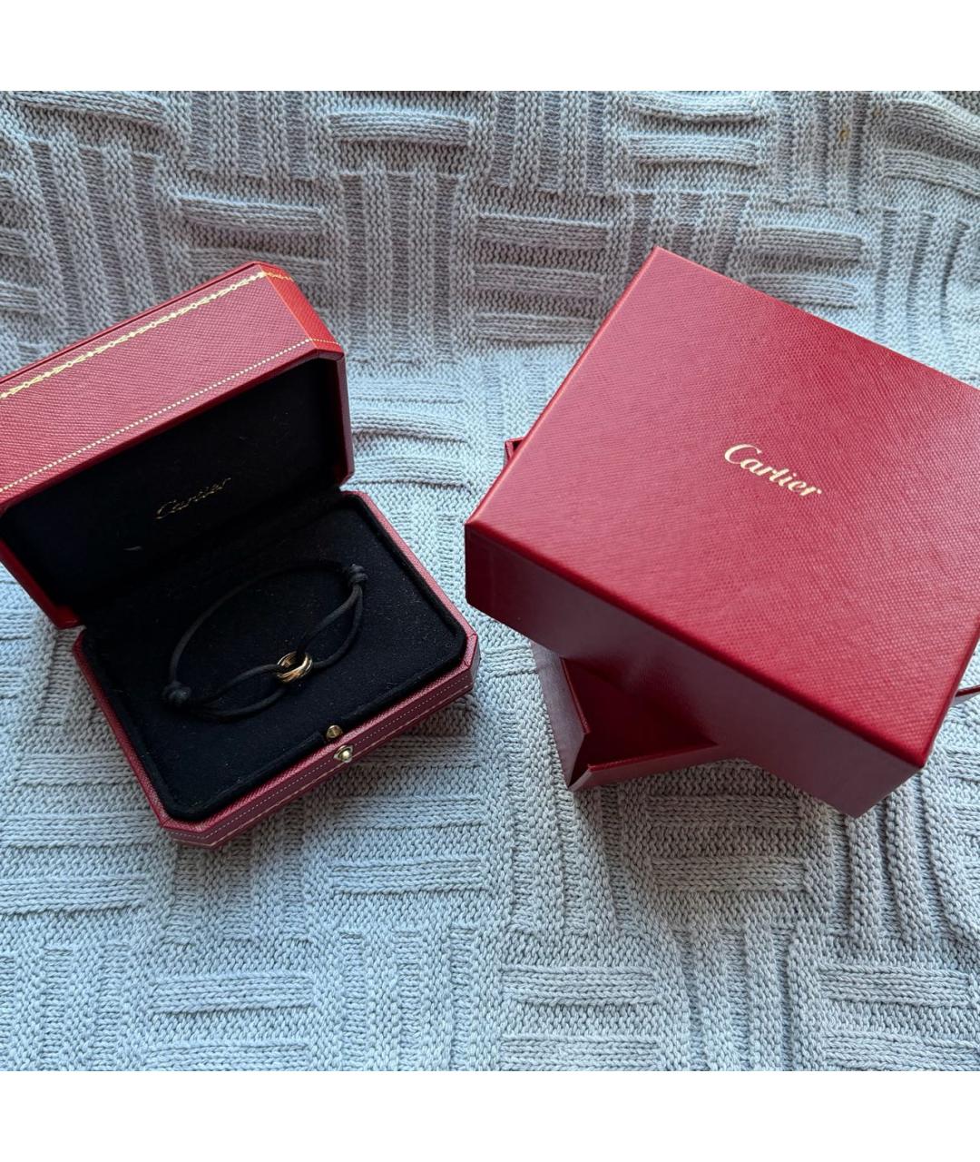 CARTIER Черный браслет из розового золота, фото 7