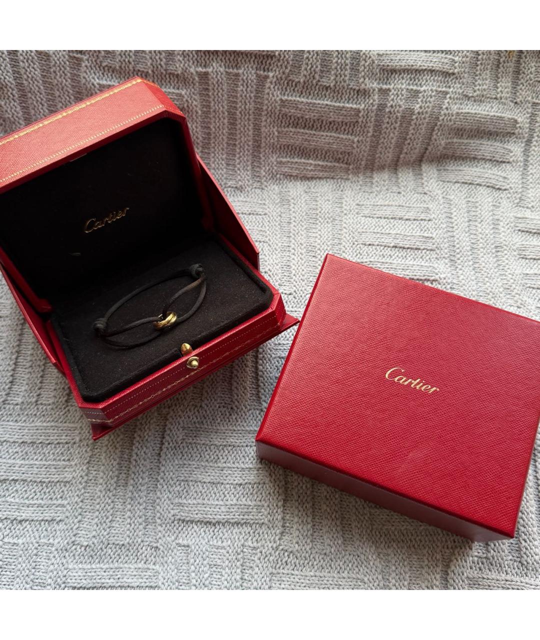 CARTIER Черный браслет из розового золота, фото 2