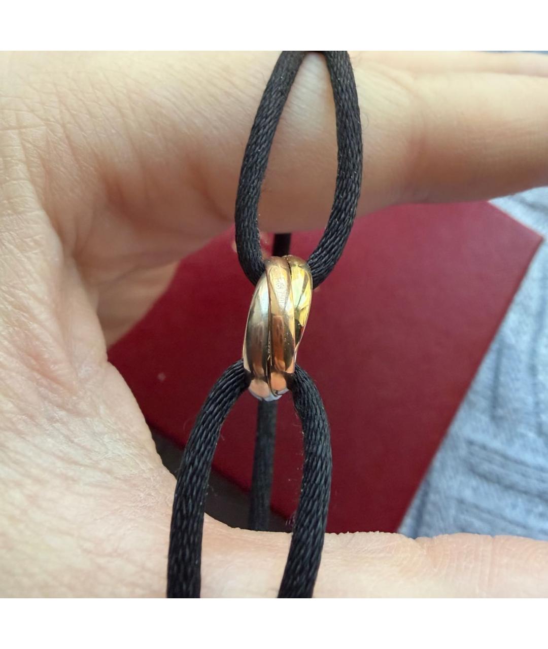 CARTIER Черный браслет из розового золота, фото 8