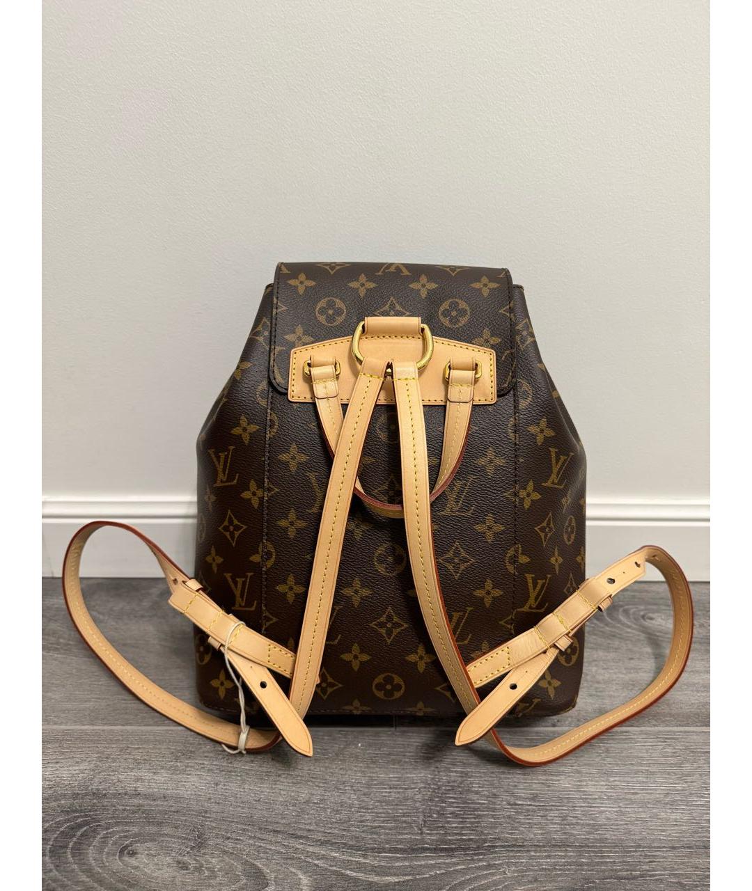 LOUIS VUITTON Коричневый рюкзак, фото 2