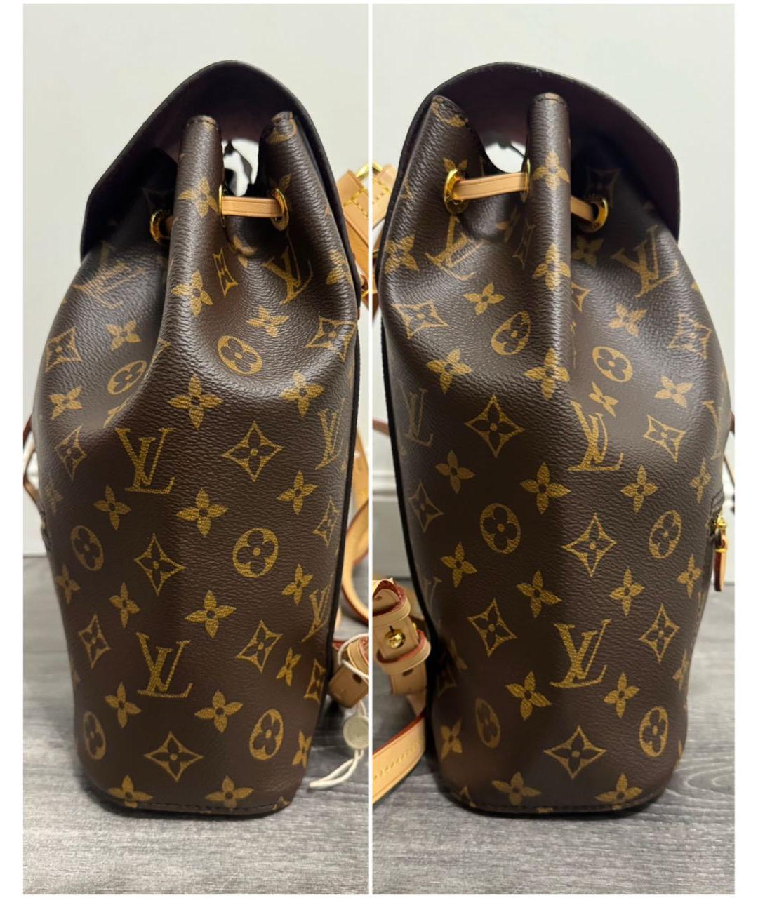 LOUIS VUITTON Коричневый рюкзак, фото 6