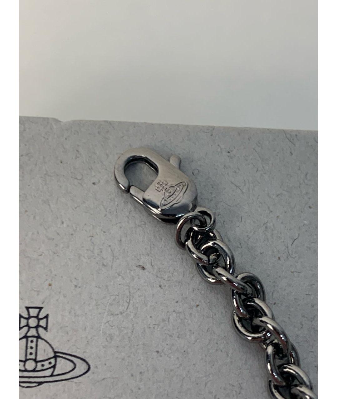 VIVIENNE WESTWOOD Серебрянный с серебряным покрытием браслет, фото 4