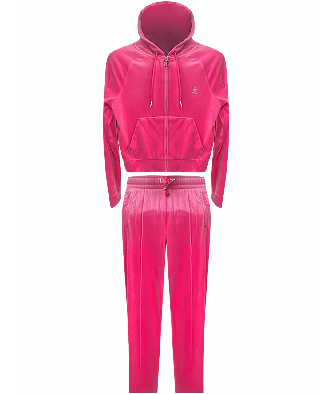 JUICY COUTURE Розовый полиэстеровый спортивные костюмы, фото 1