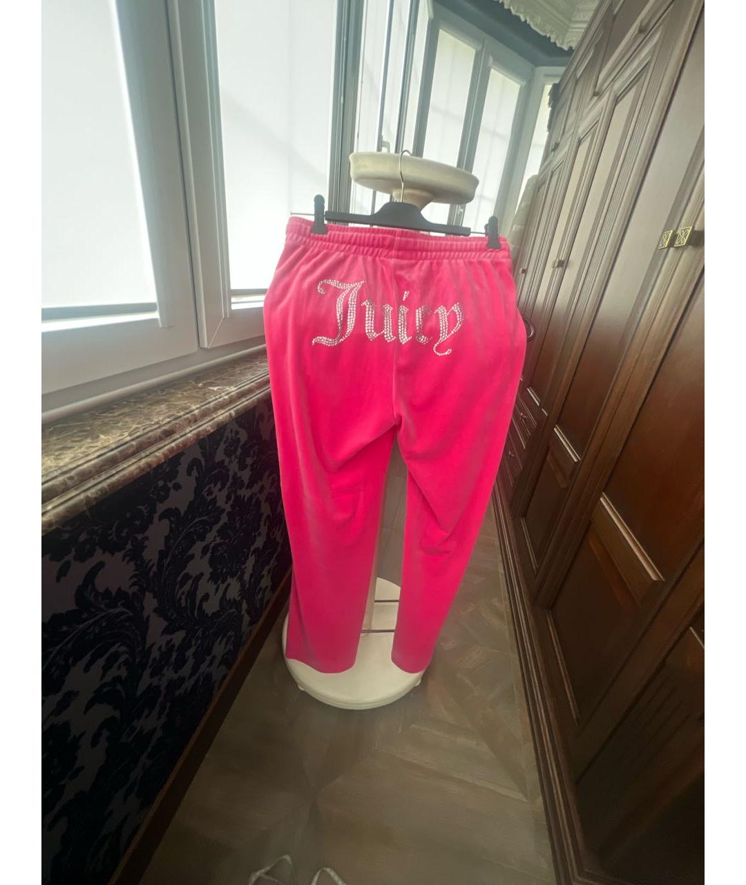 JUICY COUTURE Розовый полиэстеровый спортивные костюмы, фото 8