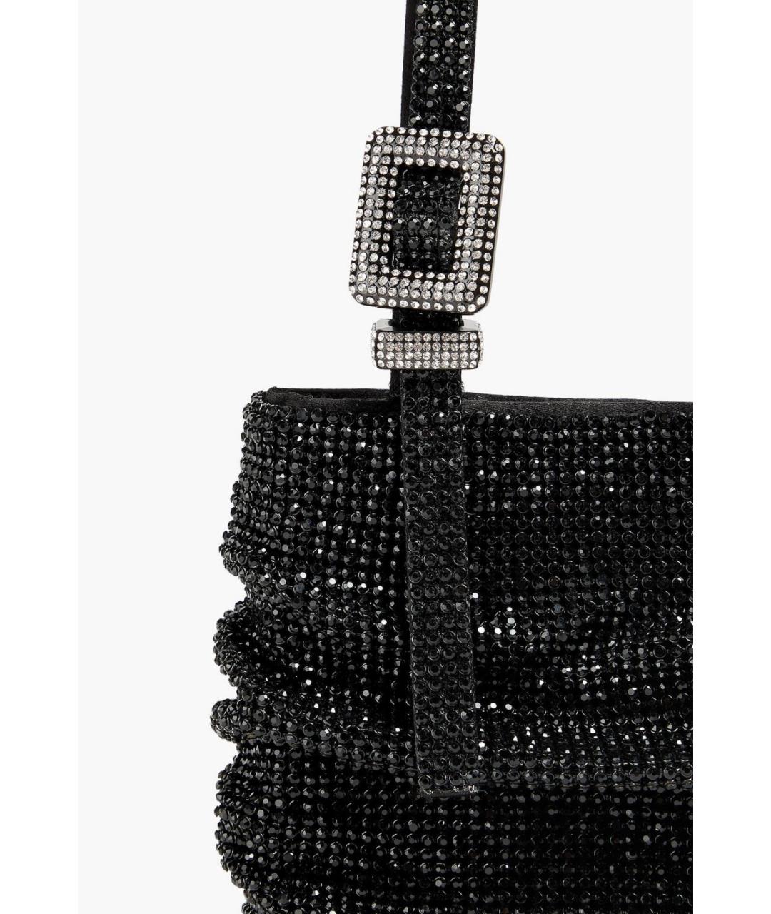 BENEDETTA BRUZZICHES Черная сумка с короткими ручками, фото 3