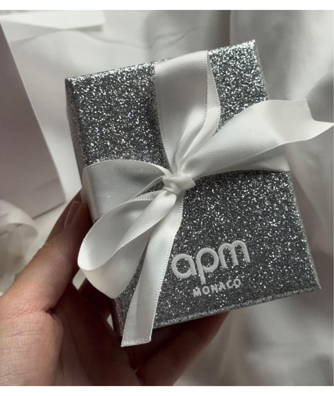 APM Monaco Золотая серебряная подвеска, фото 5