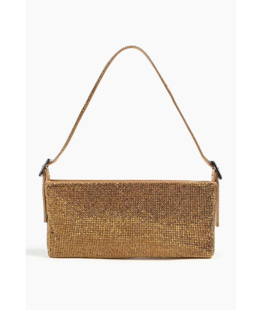 BENEDETTA BRUZZICHES Золотая сумка через плечо, фото 6