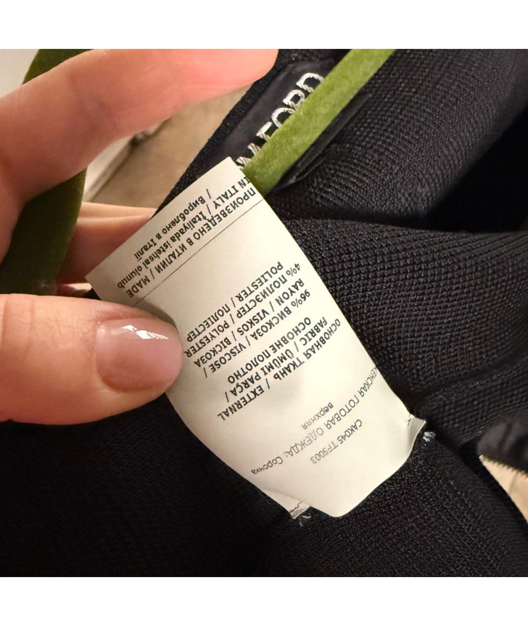 TOM FORD Черный шерстяной кардиган, фото 5