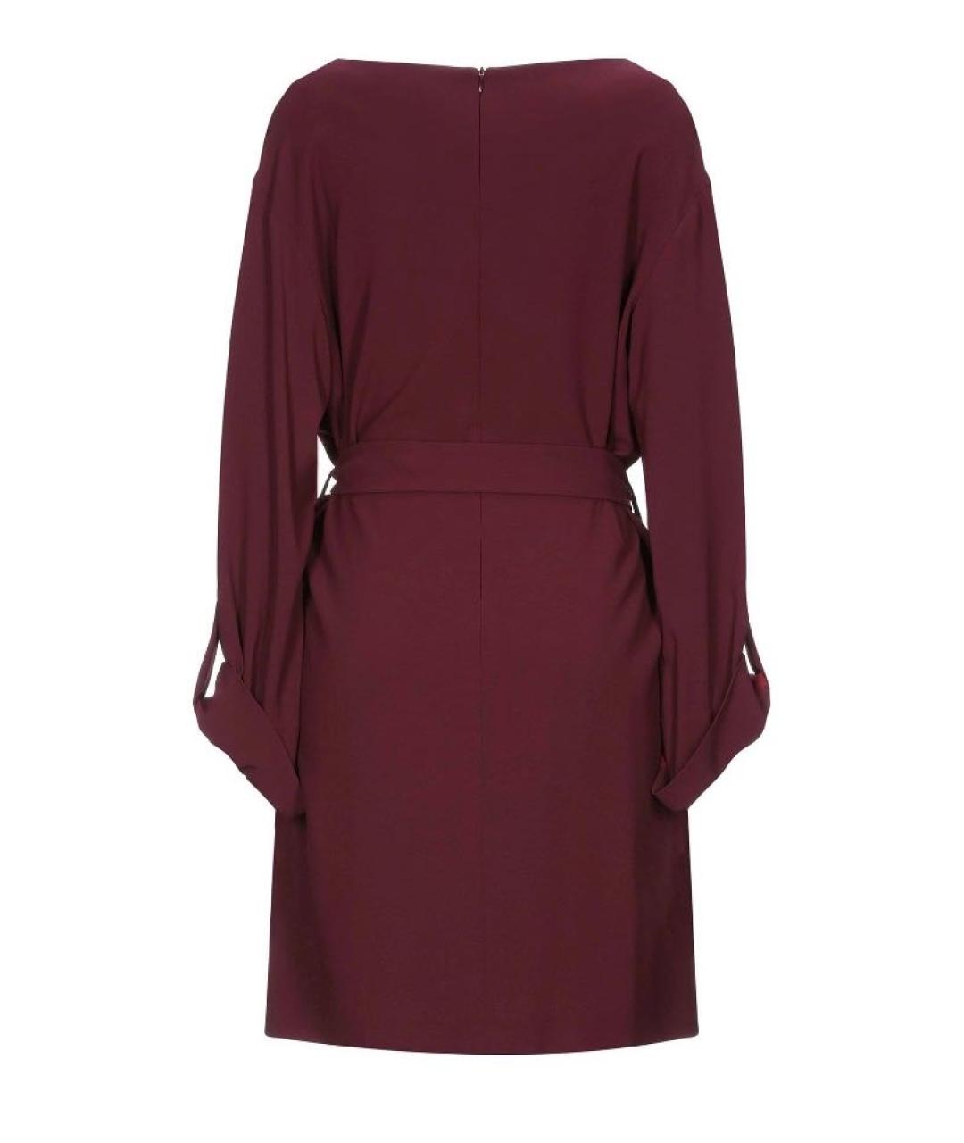 ANTONELLI Красное вискозное повседневное платье, фото 2