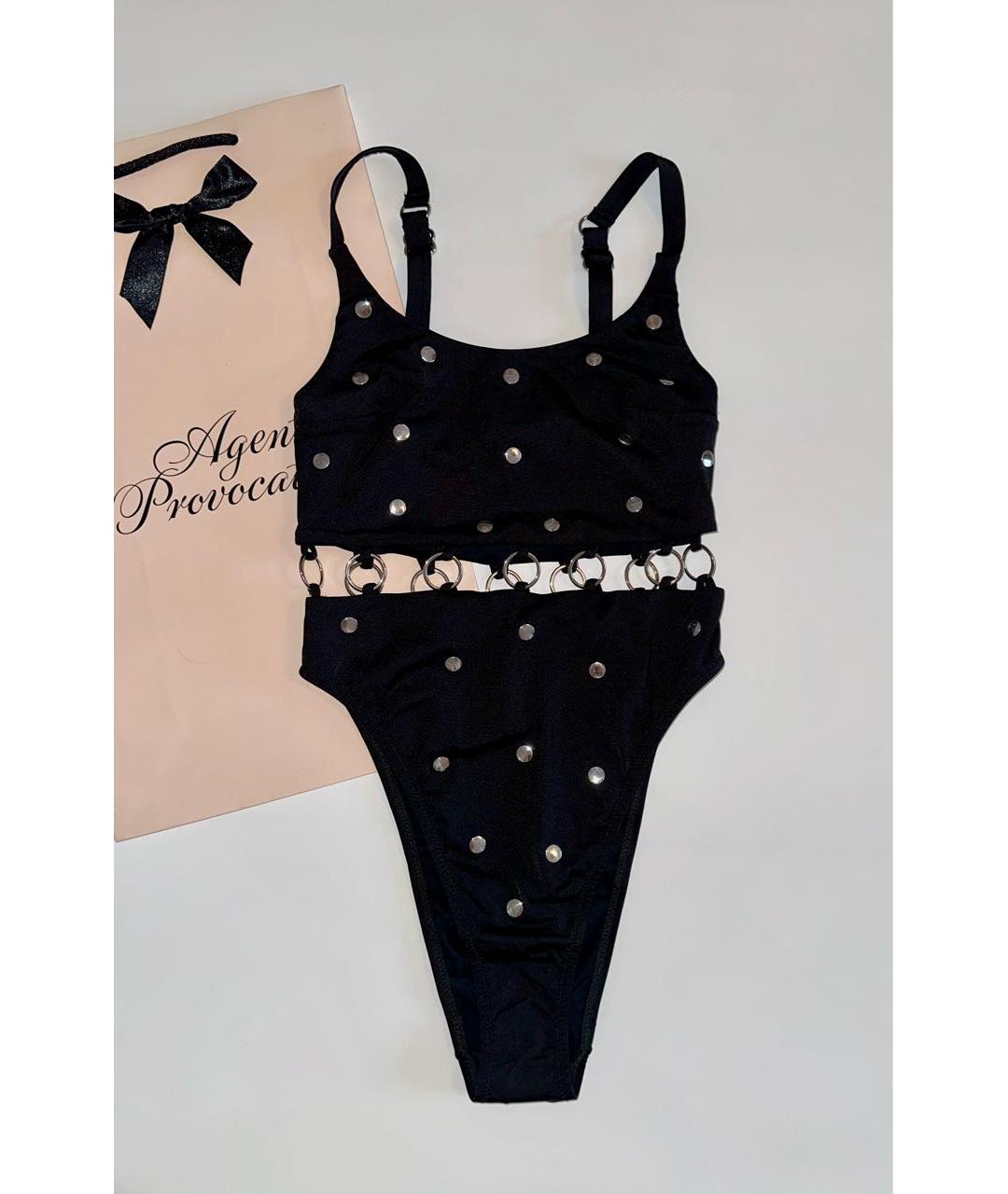 AGENT PROVOCATEUR Черный синтетический купальник, фото 6