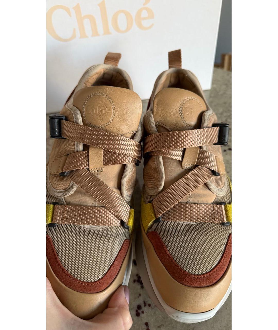 CHLOE Мульти текстильные кроссовки, фото 2