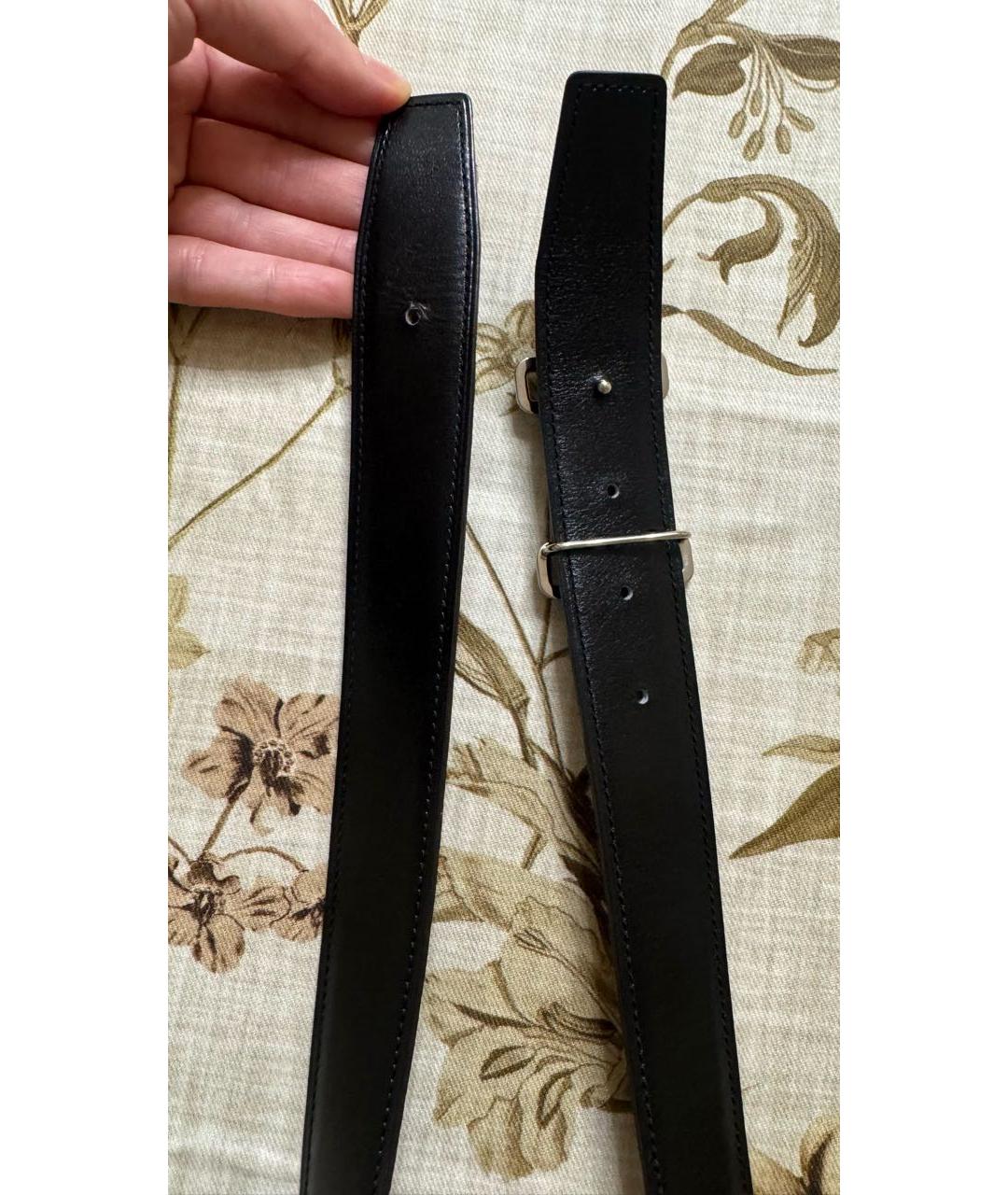 HERMES Коричневый кожаный ремень, фото 8