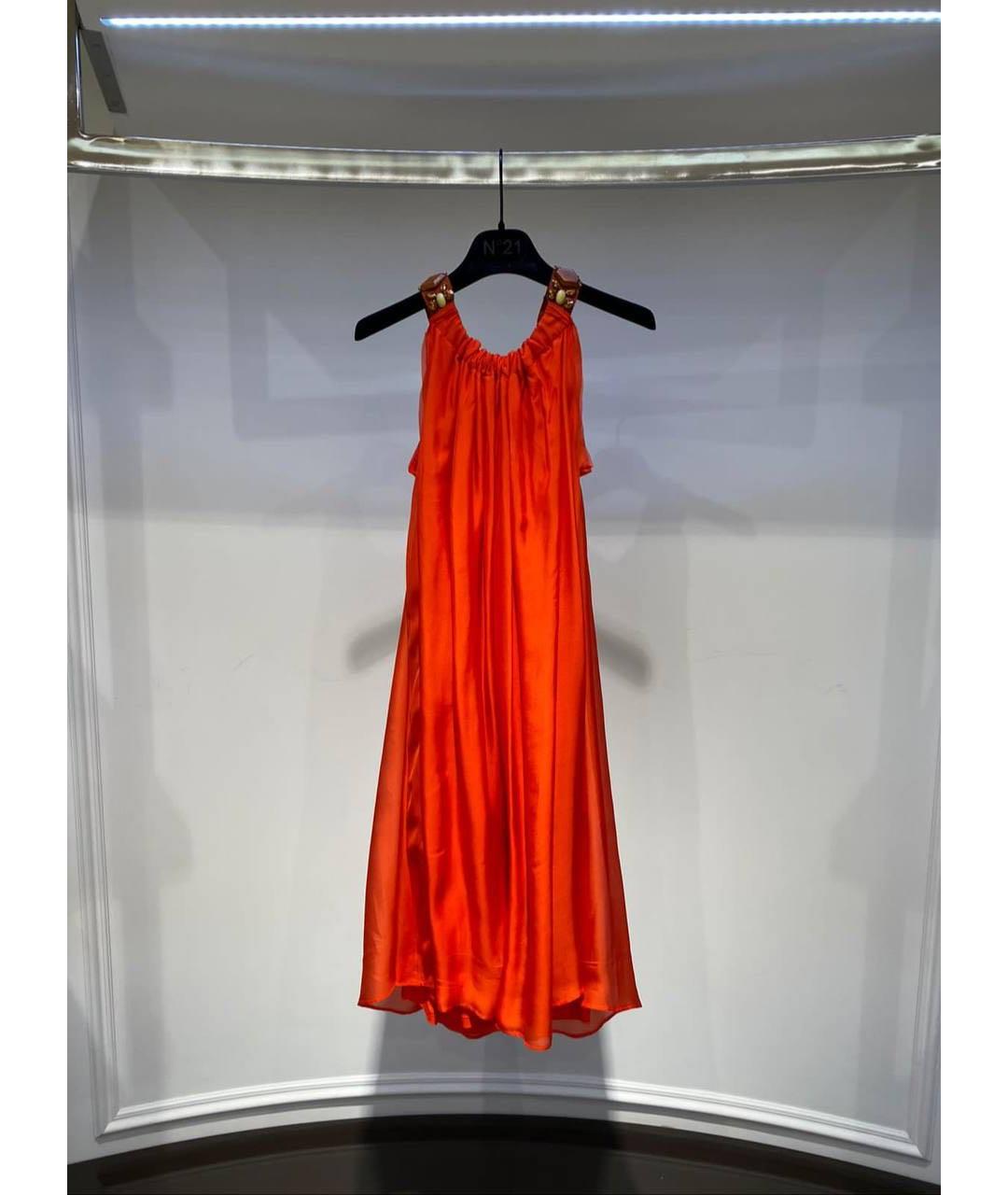 LANVIN Красное повседневное платье, фото 3