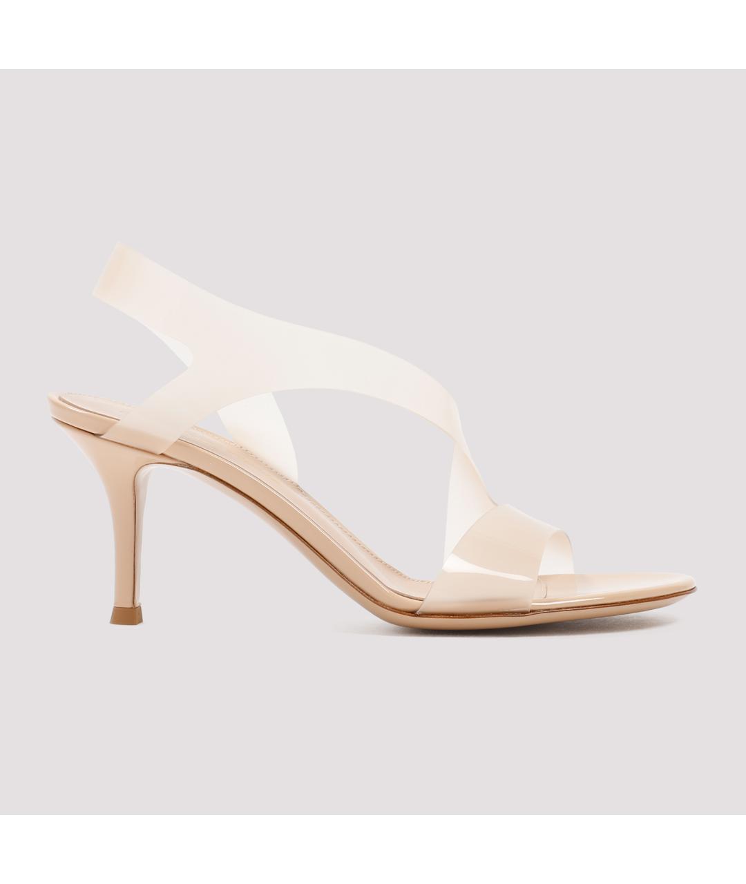 GIANVITO ROSSI Бежевые босоножки, фото 3