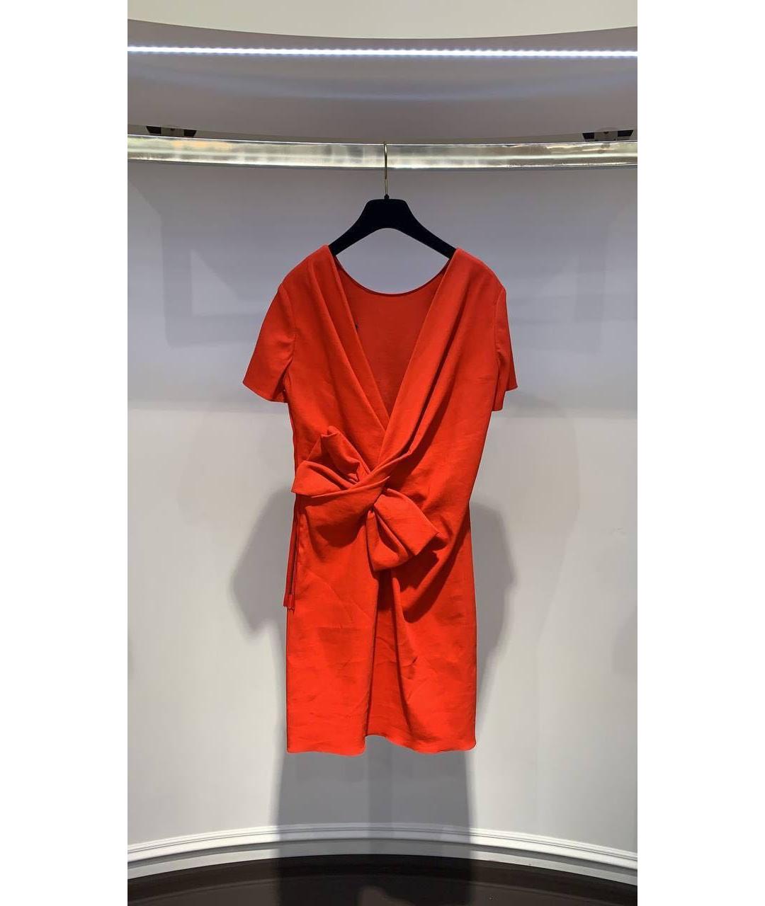 LANVIN Красное повседневное платье, фото 2