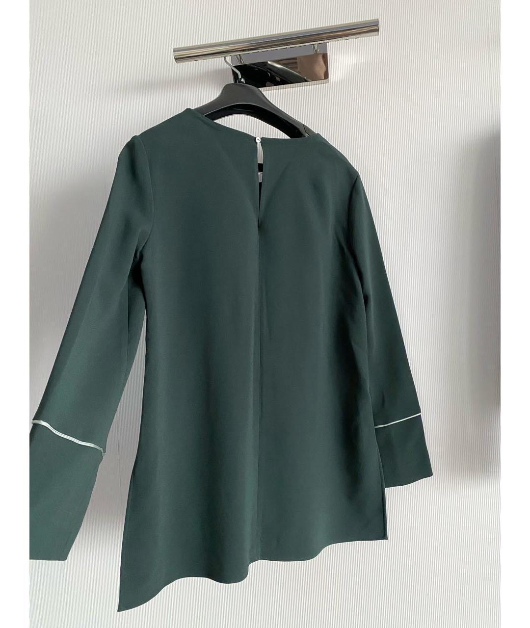 ANTONELLI Зеленая вискозная блузы, фото 5