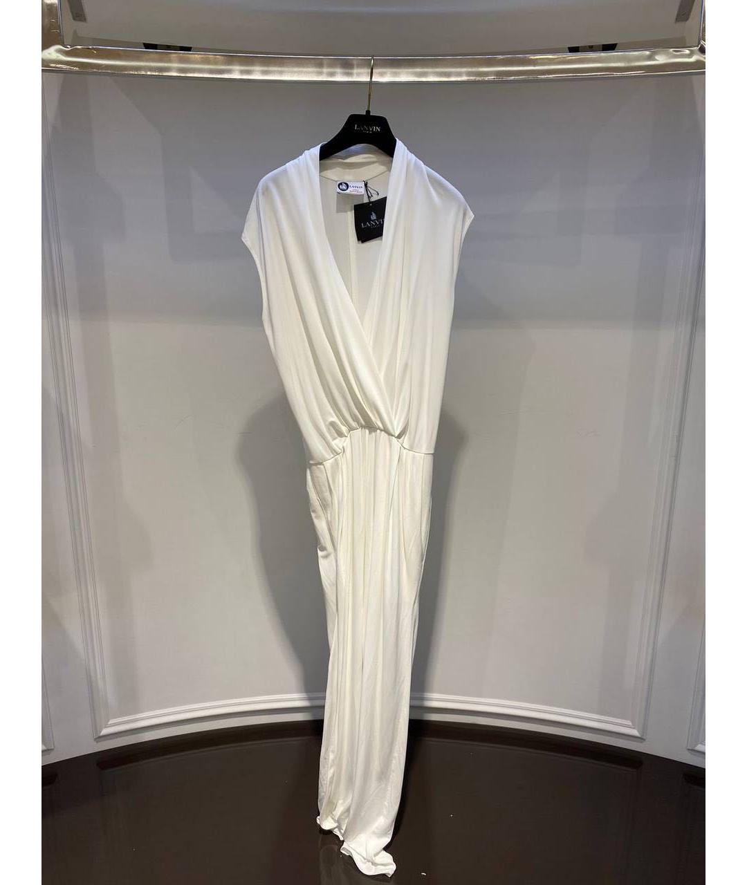 LANVIN Белый комбинезон, фото 3