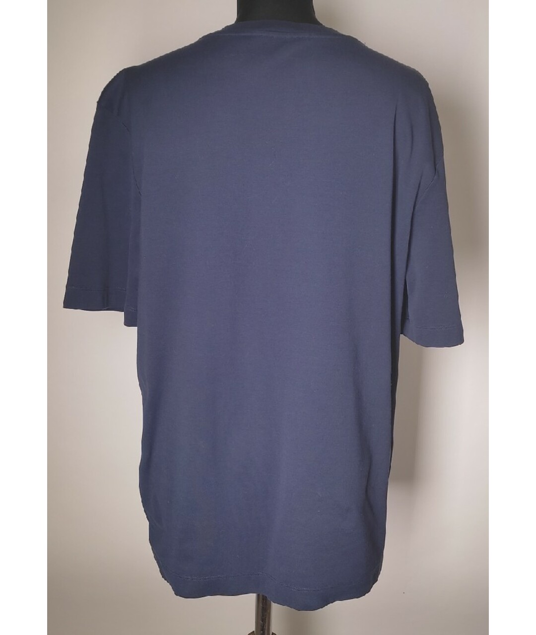 LOUIS VUITTON PRE-OWNED Темно-синяя хлопковая футболка, фото 3