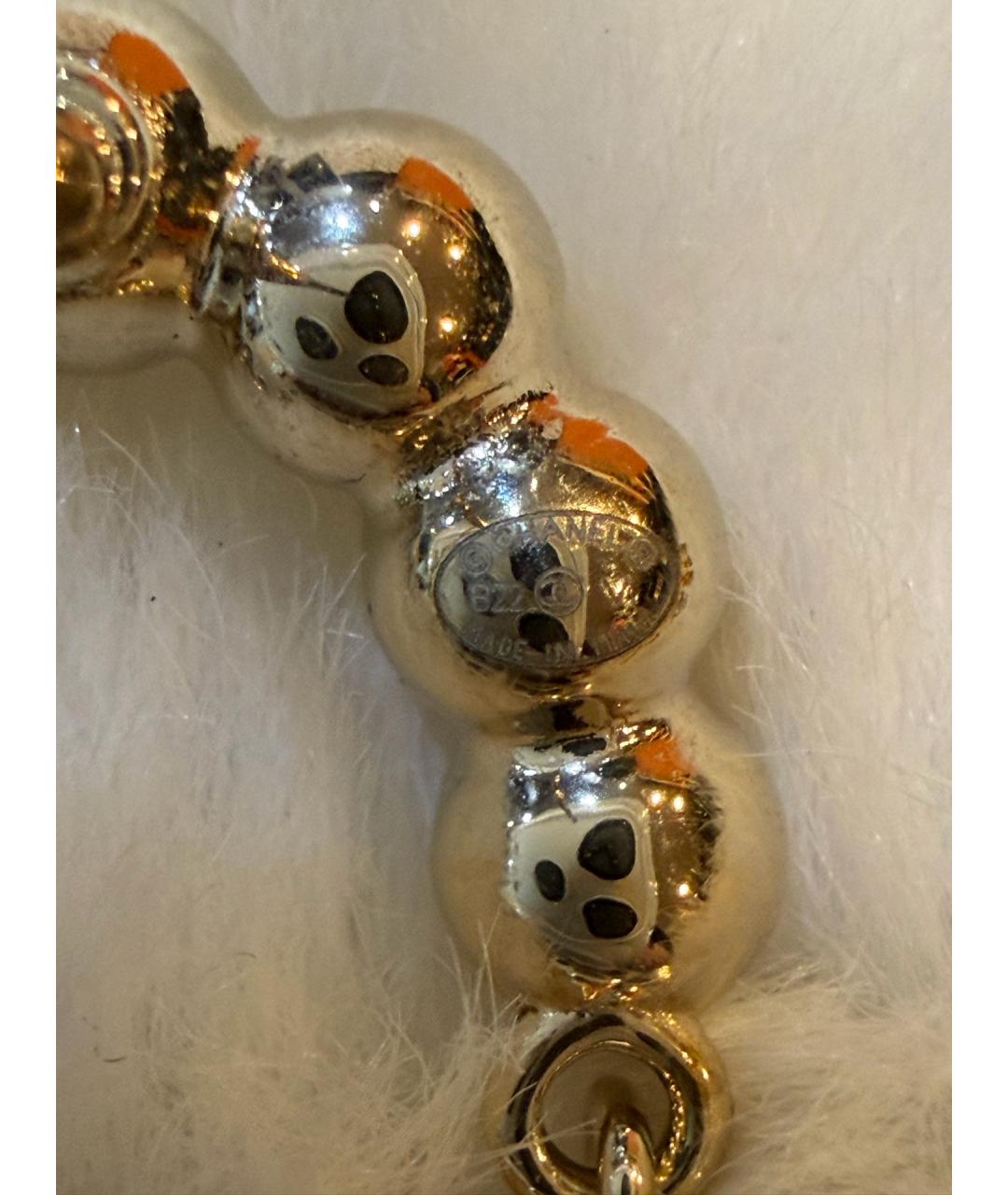 CHANEL Золотые металлические серьги, фото 5