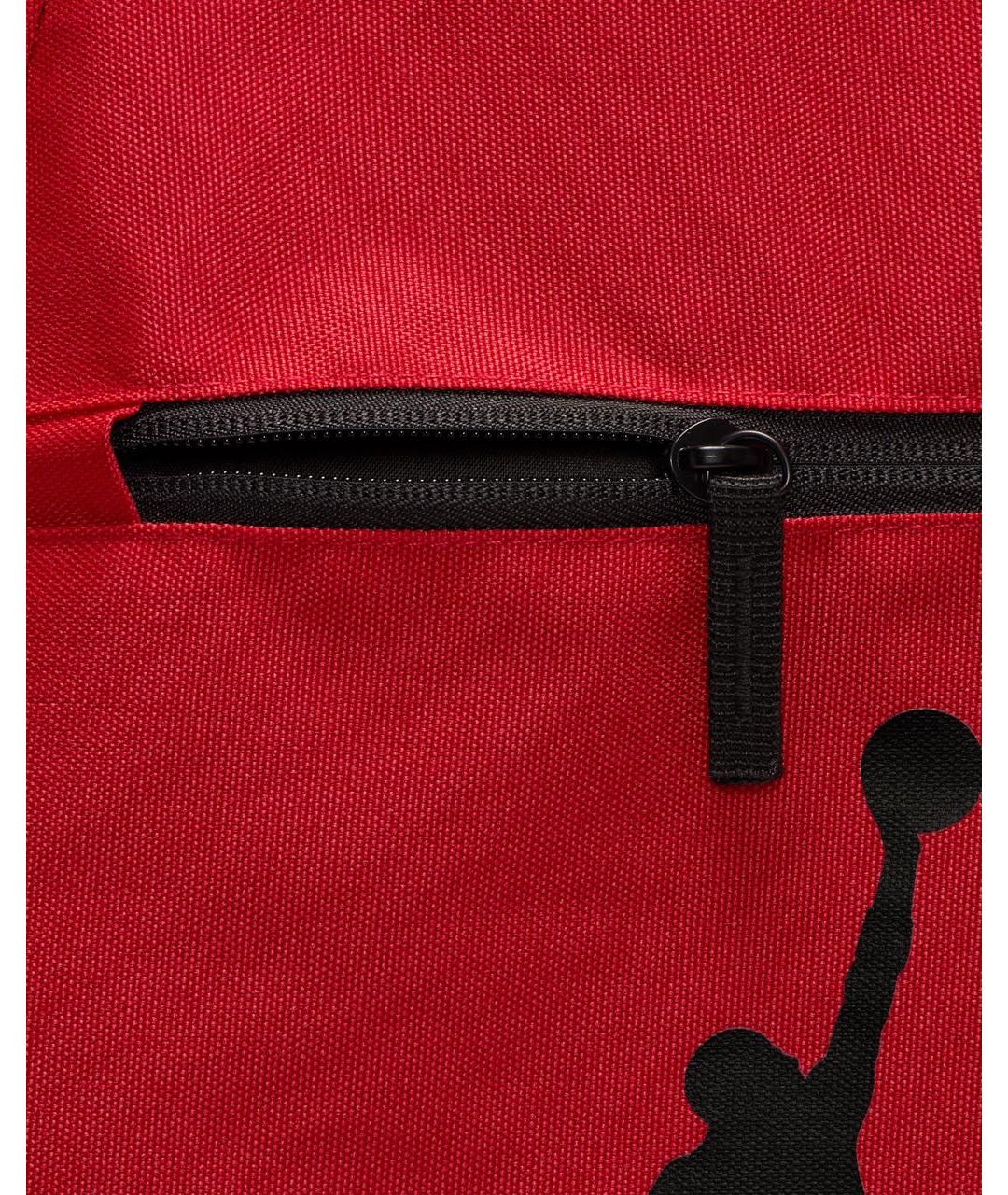 JORDAN Красный синтетический рюкзак, фото 4