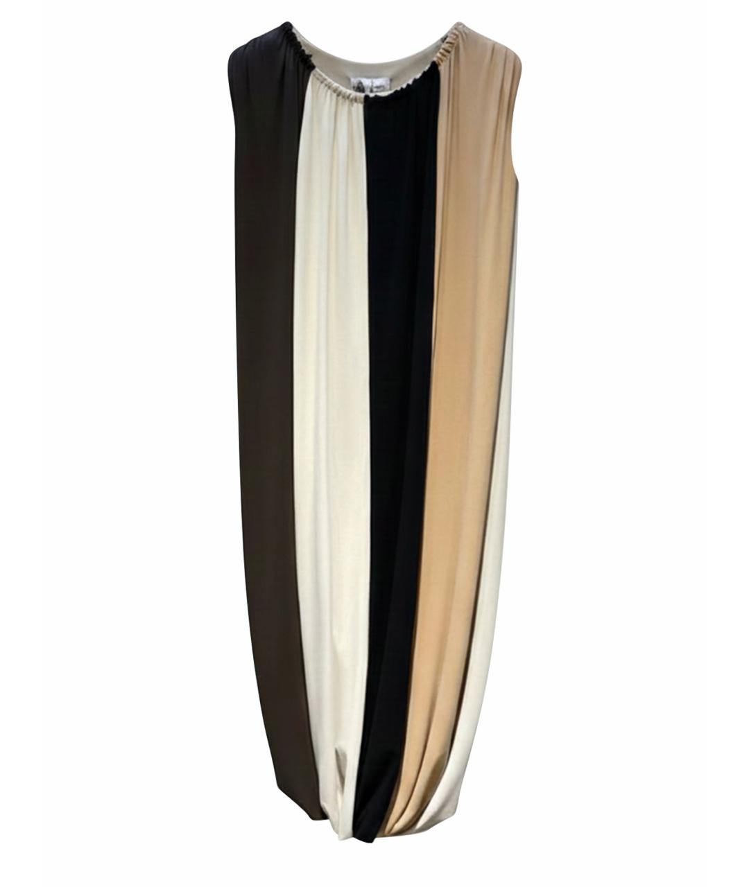 LANVIN Мульти повседневное платье, фото 1