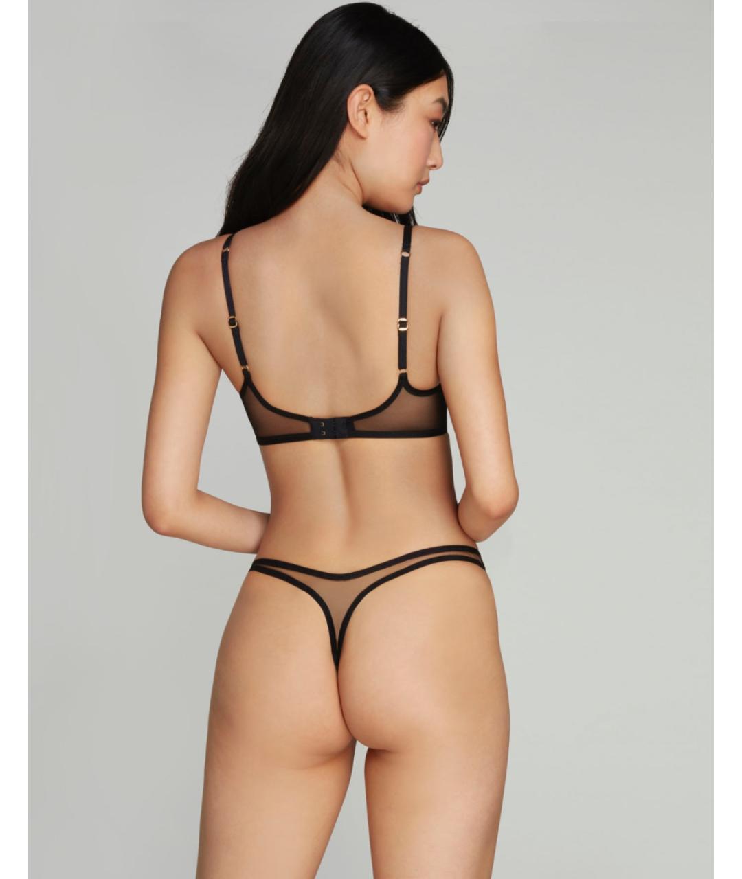 AGENT PROVOCATEUR Черные трусы, фото 3