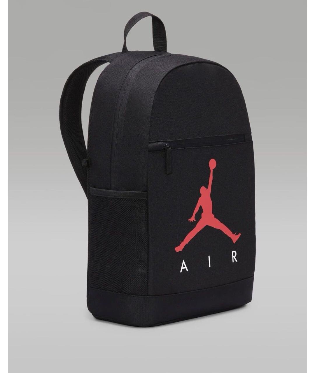 JORDAN Черный синтетический рюкзак, фото 2