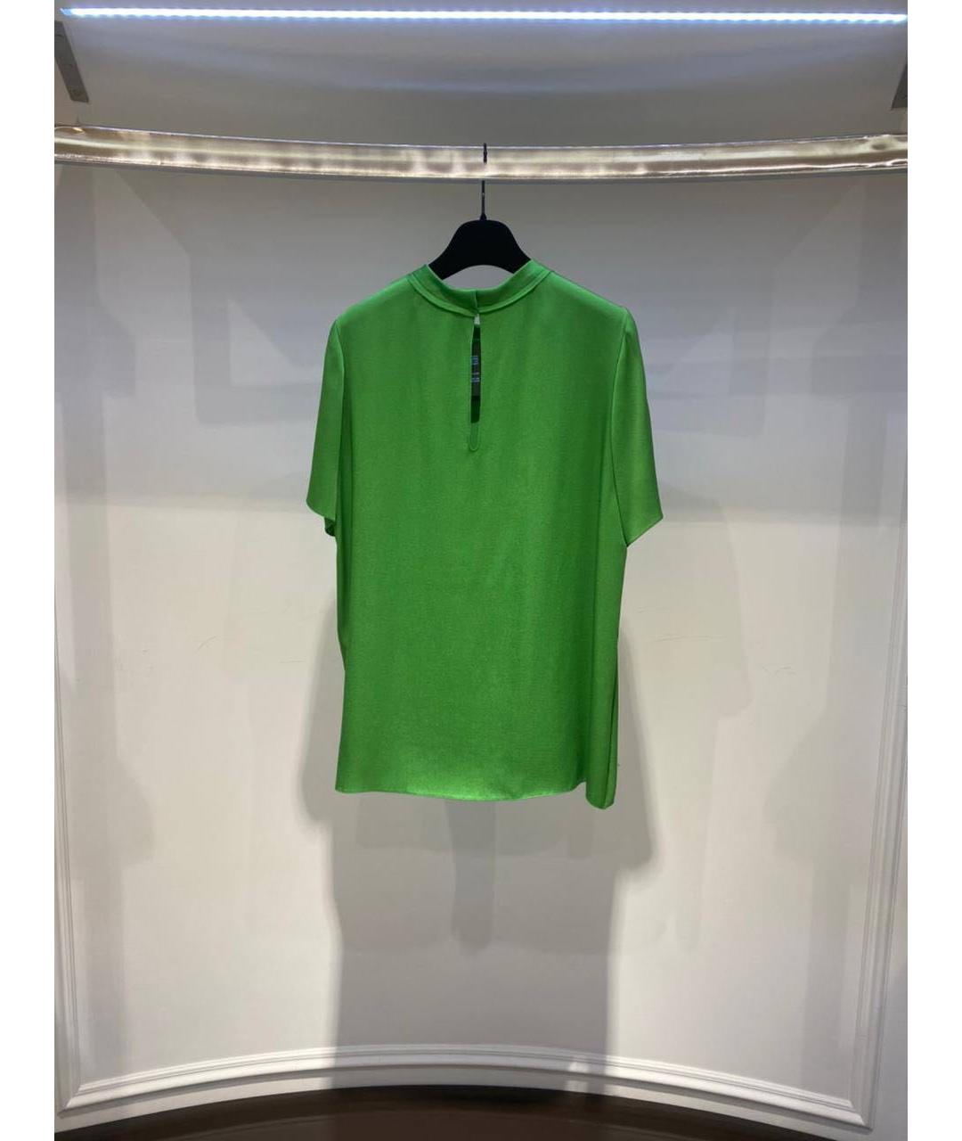 LANVIN Зеленая футболка, фото 2