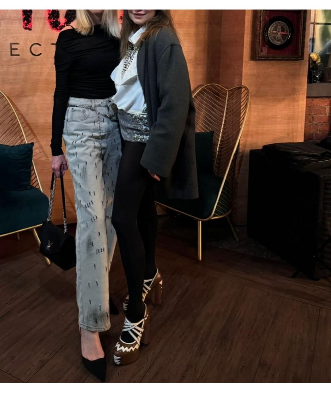 MIU MIU Мульти кожаные туфли, фото 2