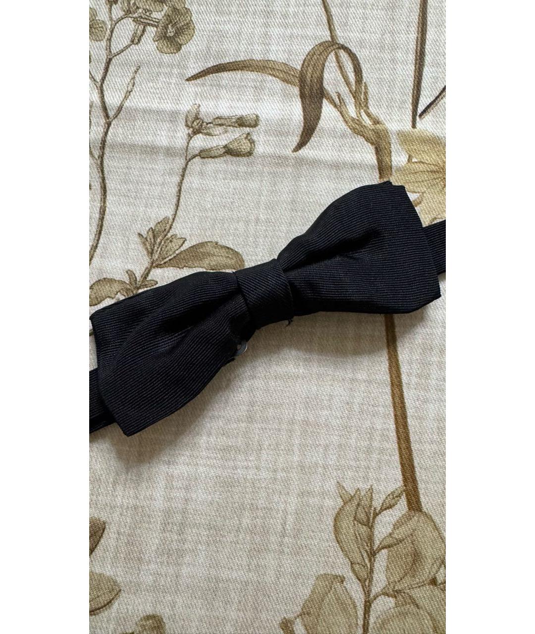 CELINE Черный хлопковый платок, фото 2