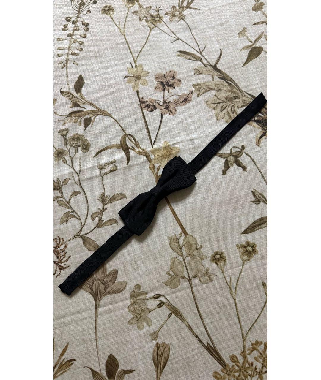 CELINE Черный хлопковый платок, фото 5