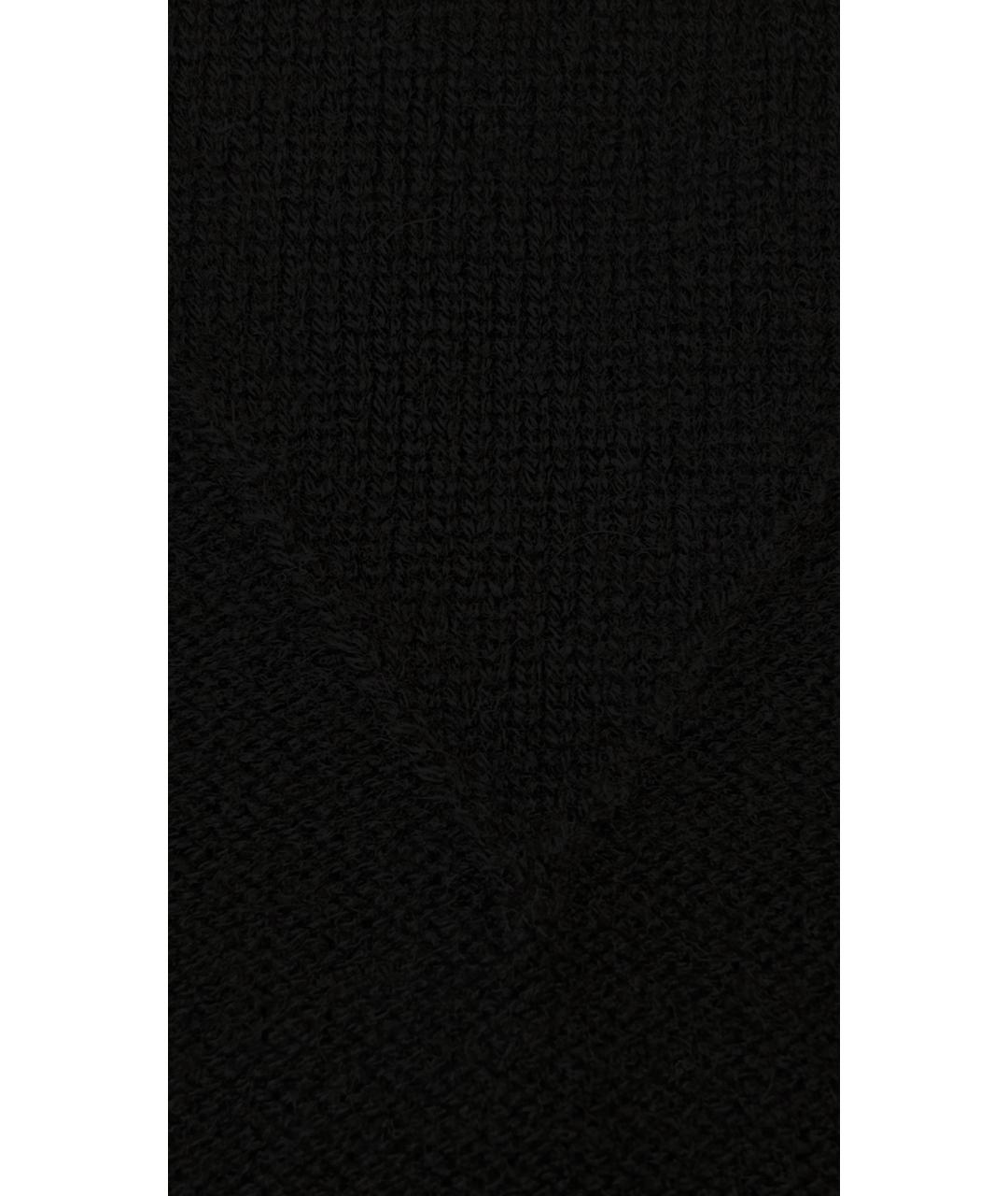 LOUIS VUITTON Черная кашемировая жилетка, фото 4