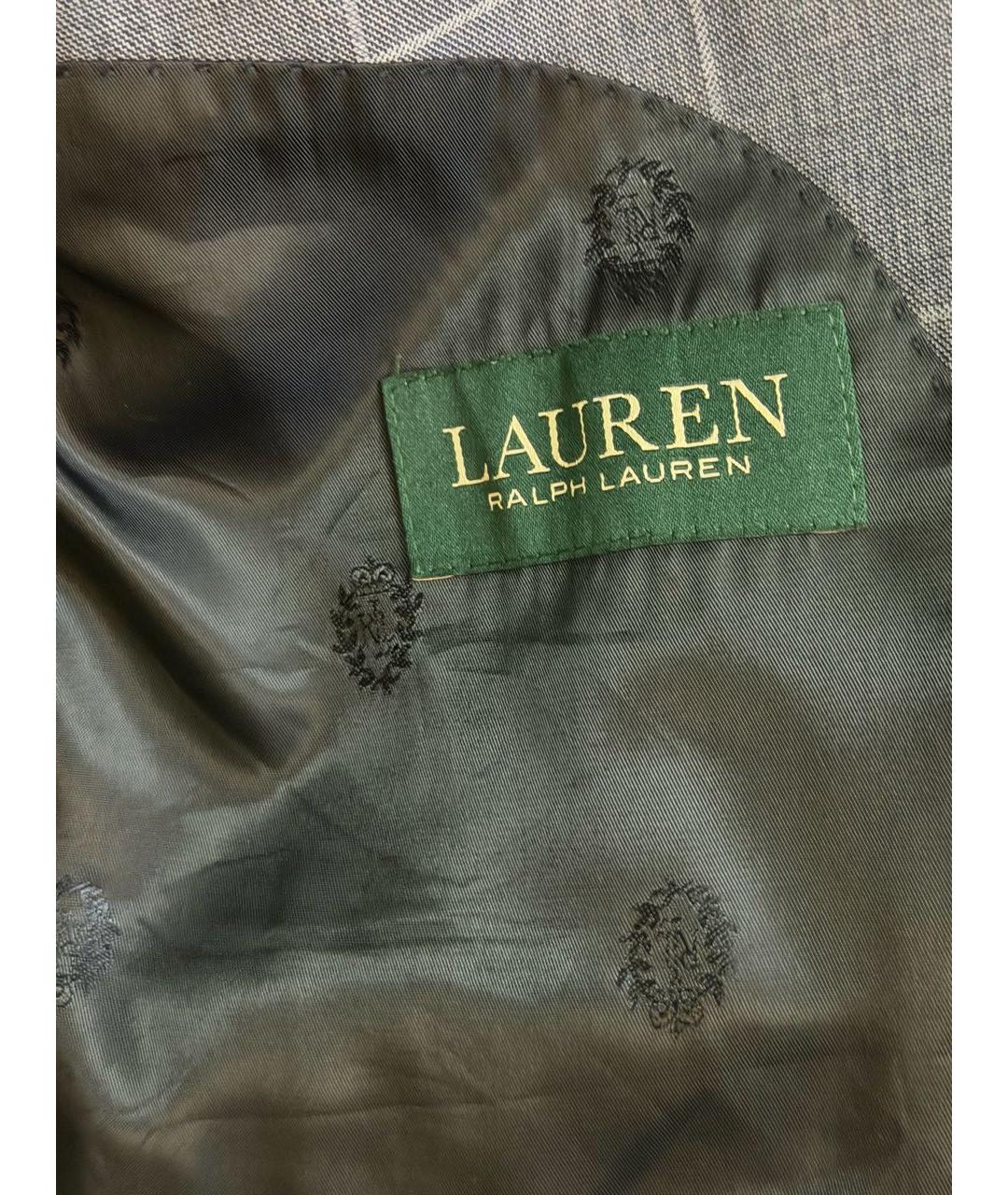 RALPH LAUREN Синий шерстяной пиджак, фото 6