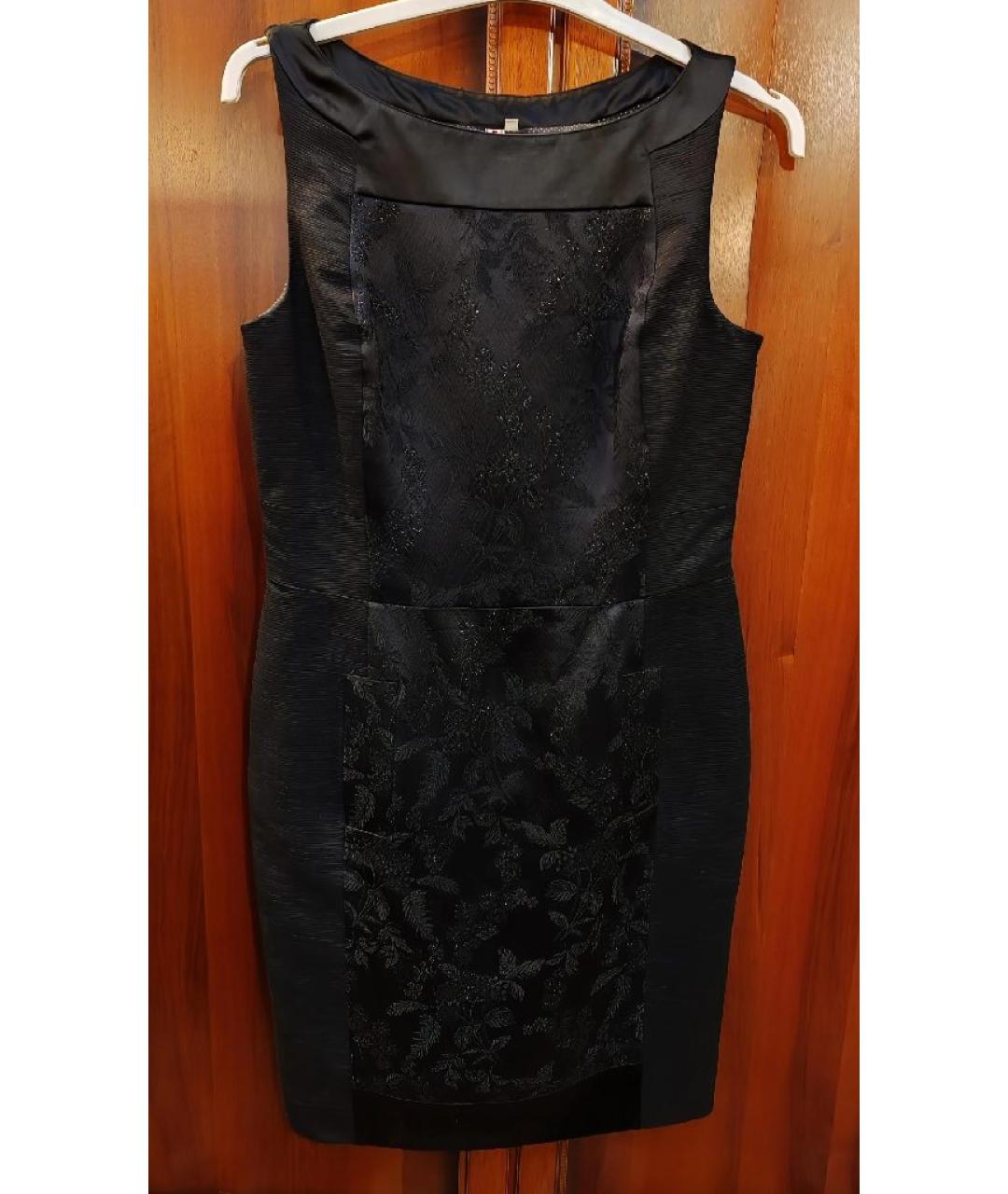 ANTONIO MARRAS Черное ацетатное вечернее платье, фото 10