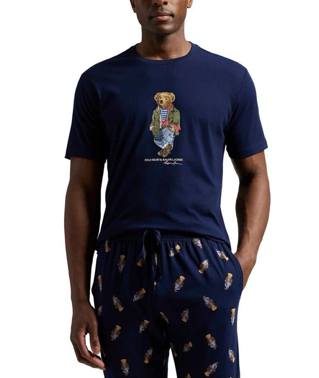 POLO RALPH LAUREN Темно-синяя пижама, фото 4