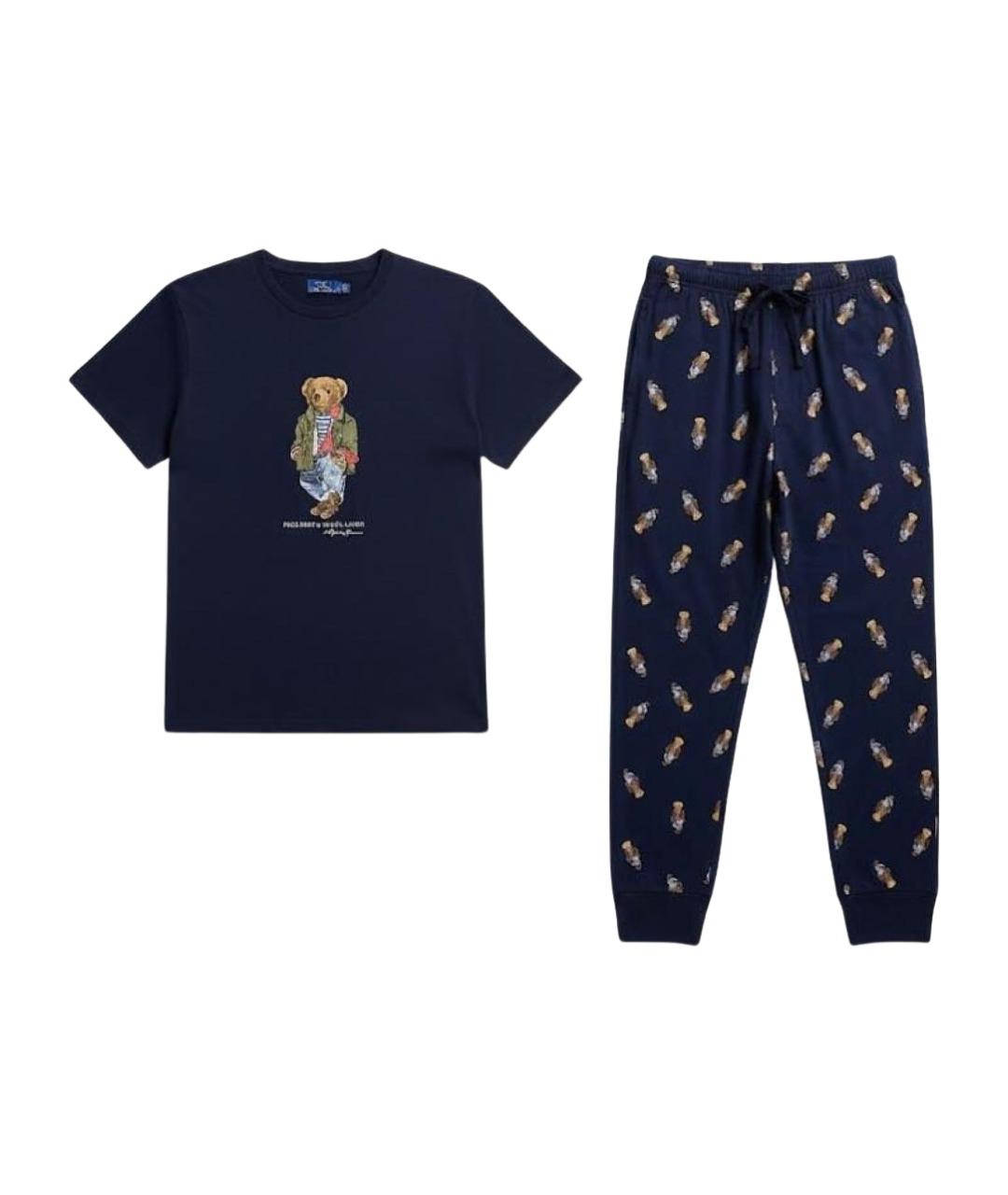 POLO RALPH LAUREN Темно-синяя пижама, фото 1
