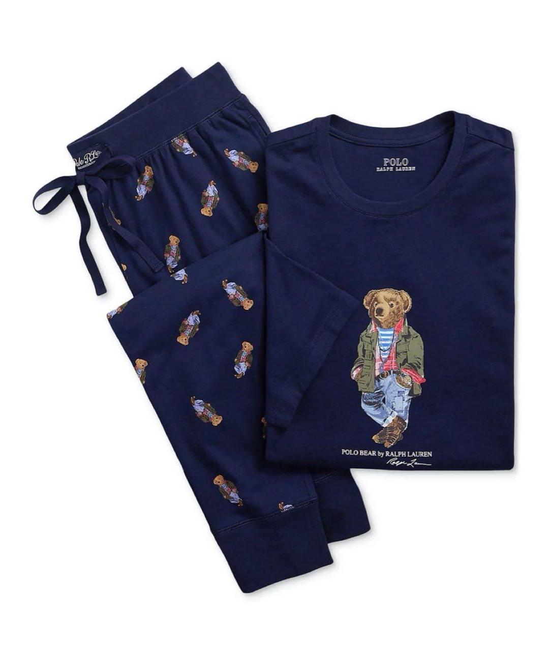 POLO RALPH LAUREN Темно-синяя пижама, фото 5