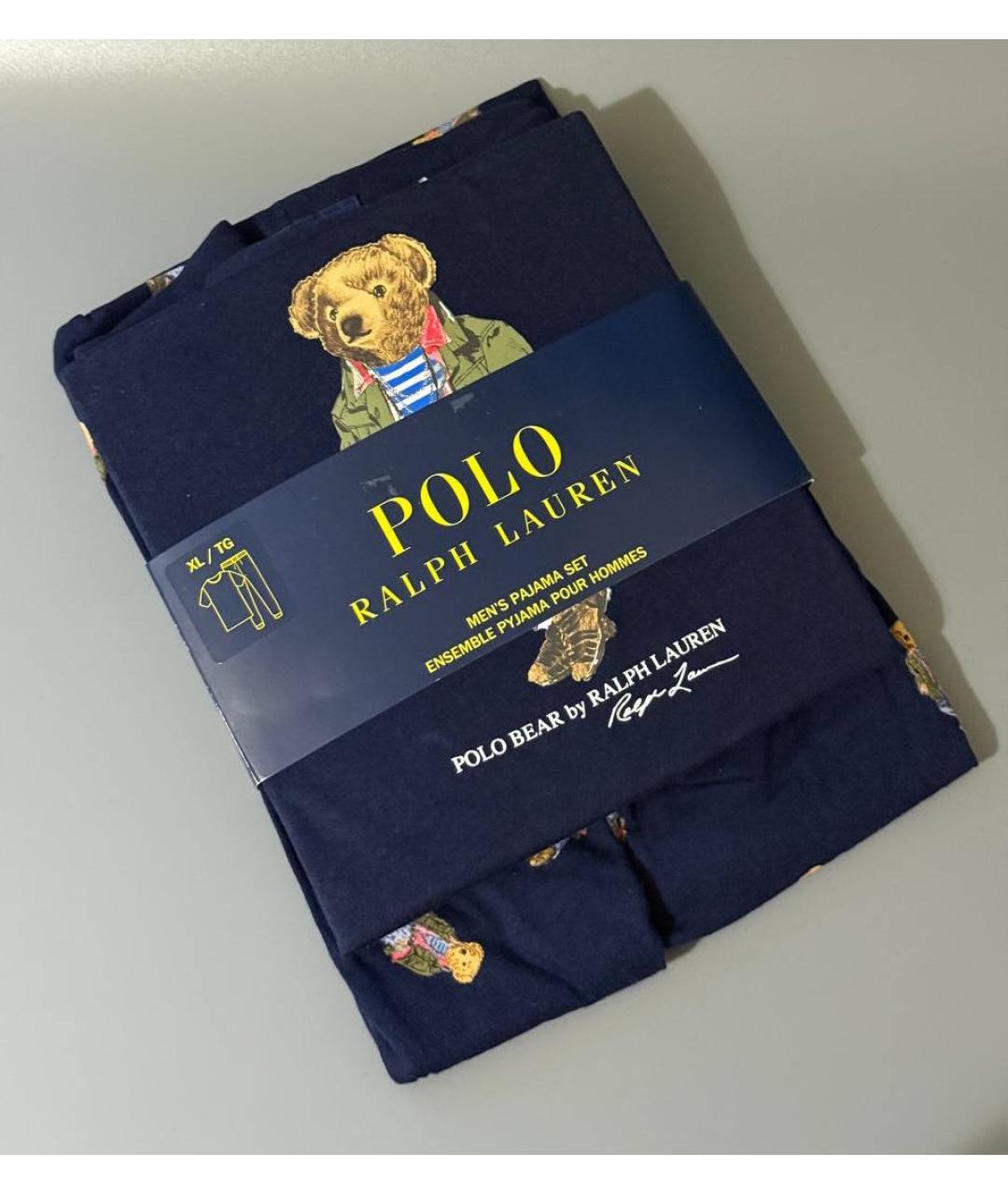 POLO RALPH LAUREN Темно-синяя пижама, фото 3