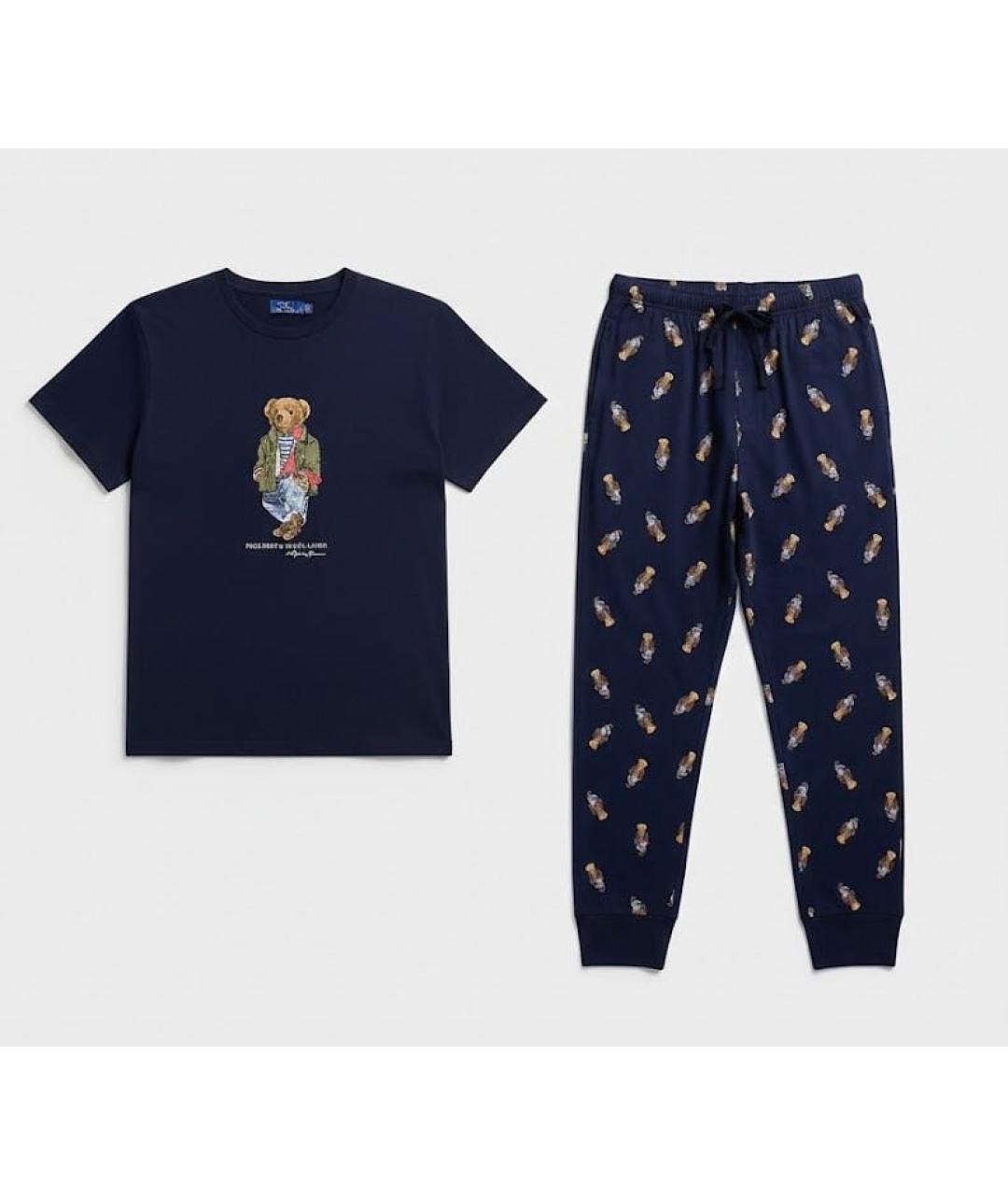 POLO RALPH LAUREN Темно-синяя пижама, фото 9
