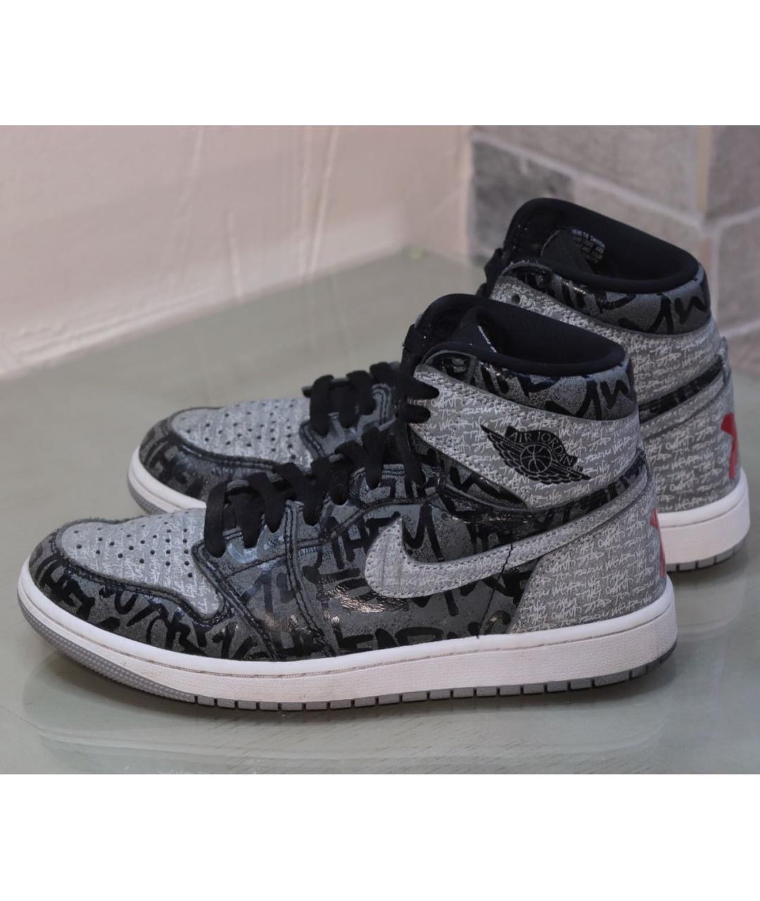 NIKE Мульти кожаные кеды, фото 7