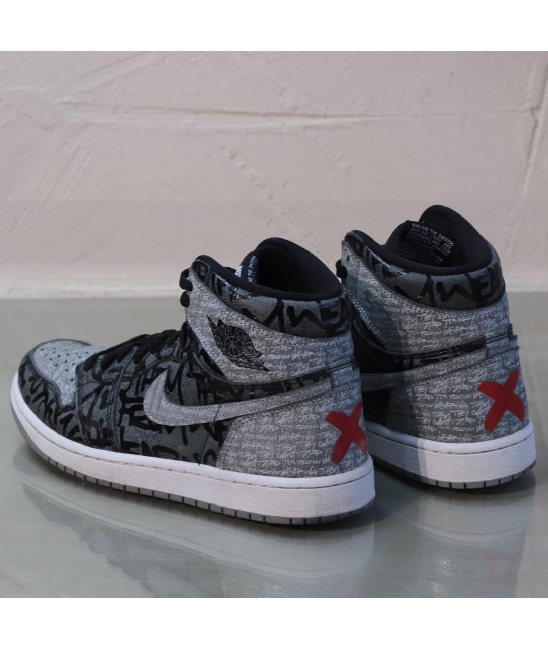 NIKE Мульти кожаные кеды, фото 4