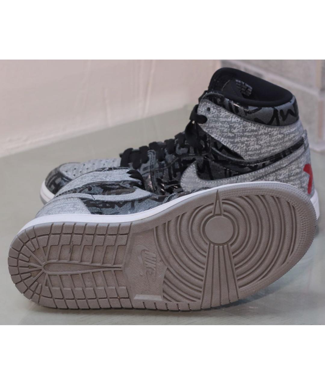 NIKE Мульти кожаные кеды, фото 8