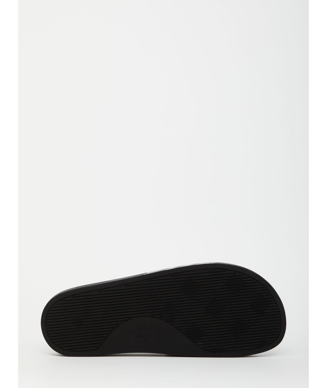 BURBERRY Бежевые сандалии, фото 4