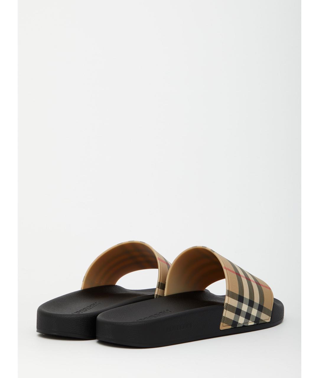 BURBERRY Бежевые сандалии, фото 3