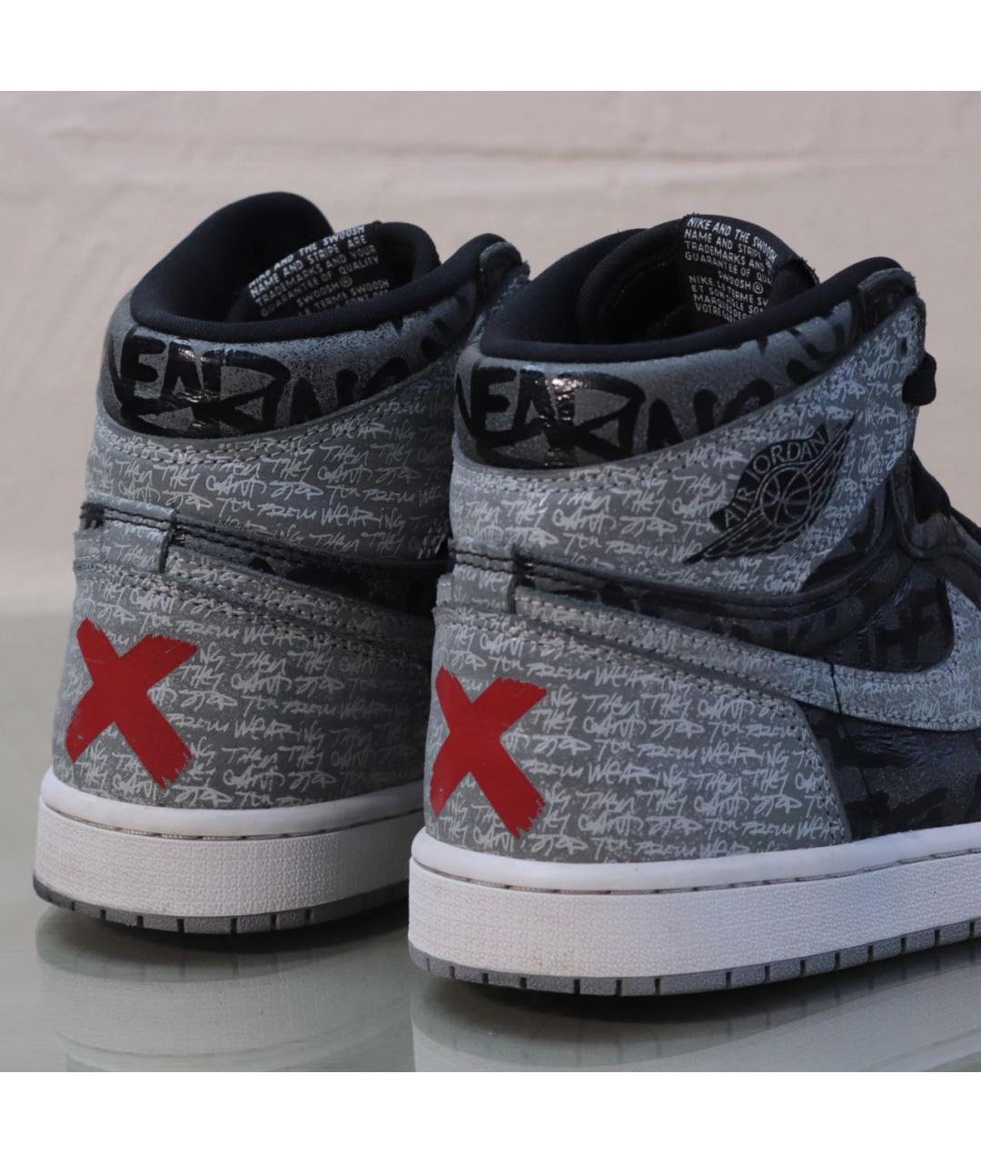 NIKE Мульти кожаные кеды, фото 5