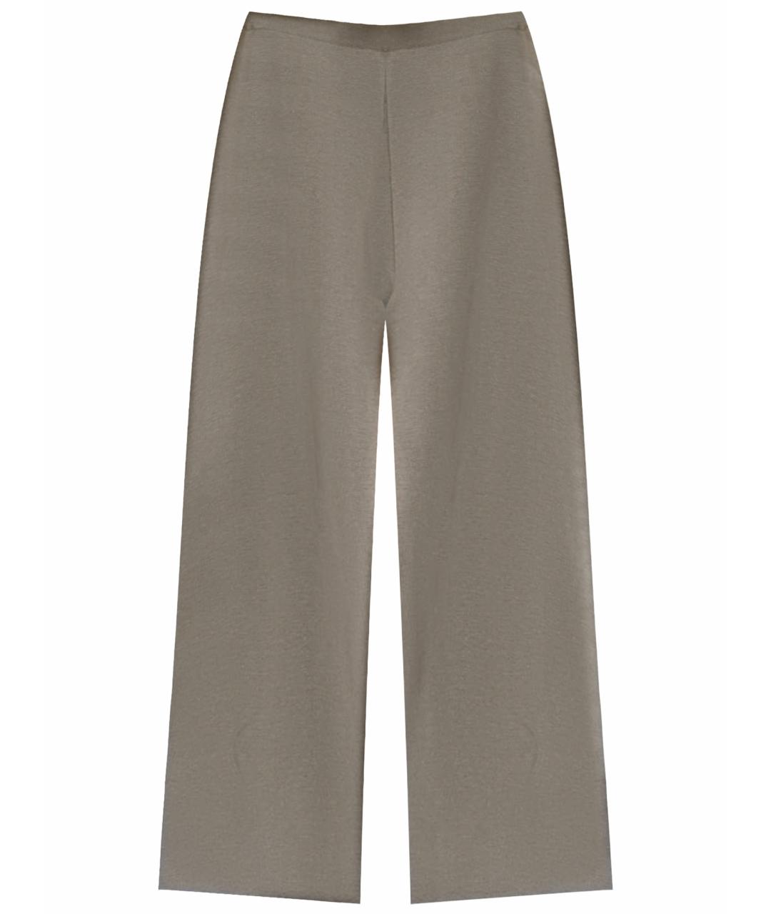 12 STOREEZ Серые вискозные брюки широкие, фото 1