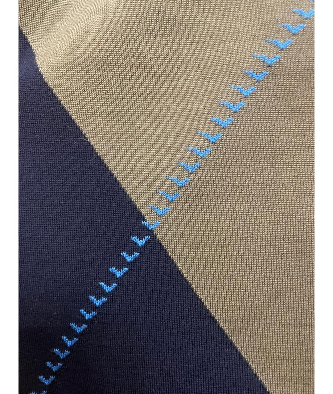 SVEVO Синий шерстяной джемпер / свитер, фото 4