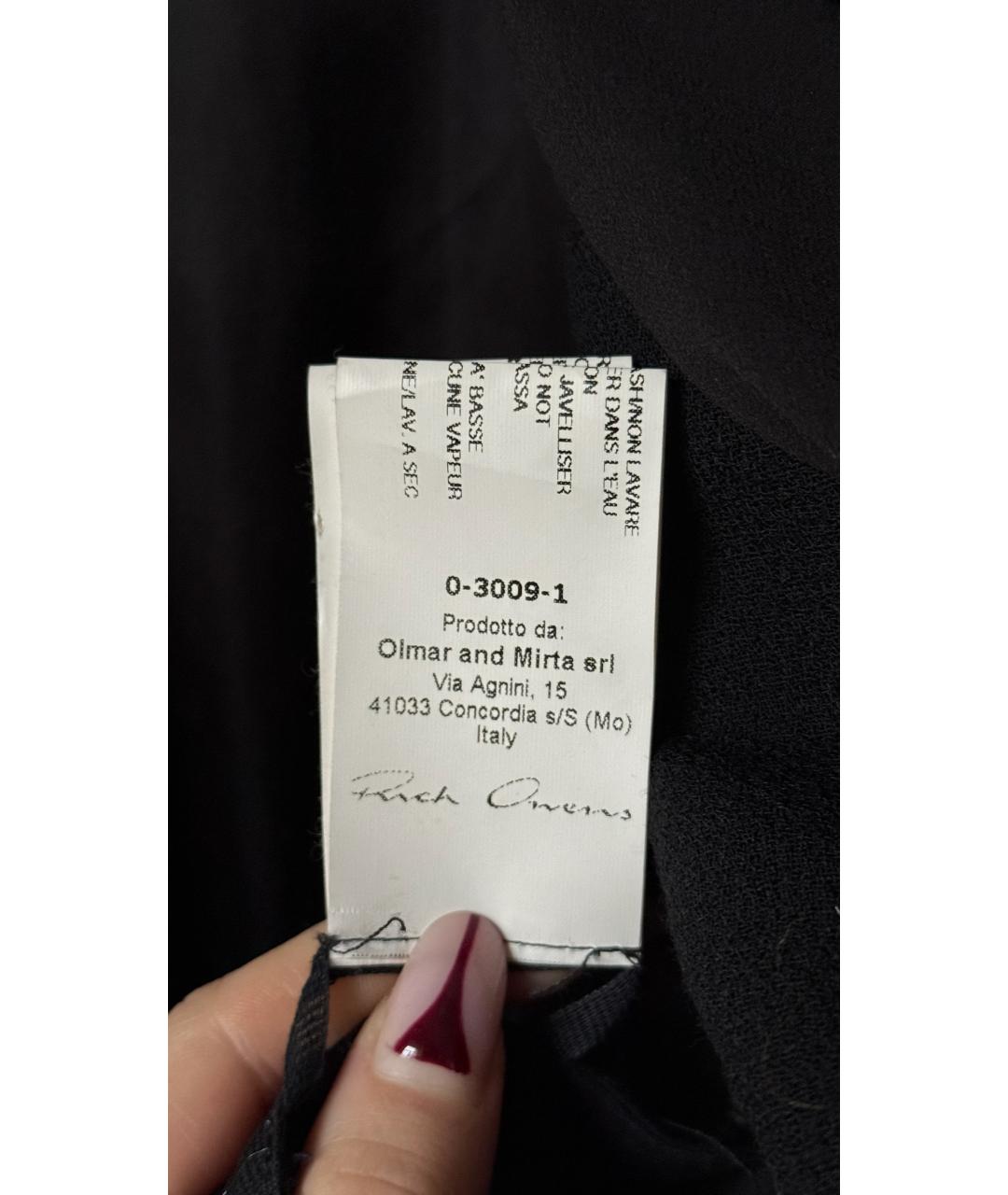 RICK OWENS Черный жакет/пиджак, фото 3